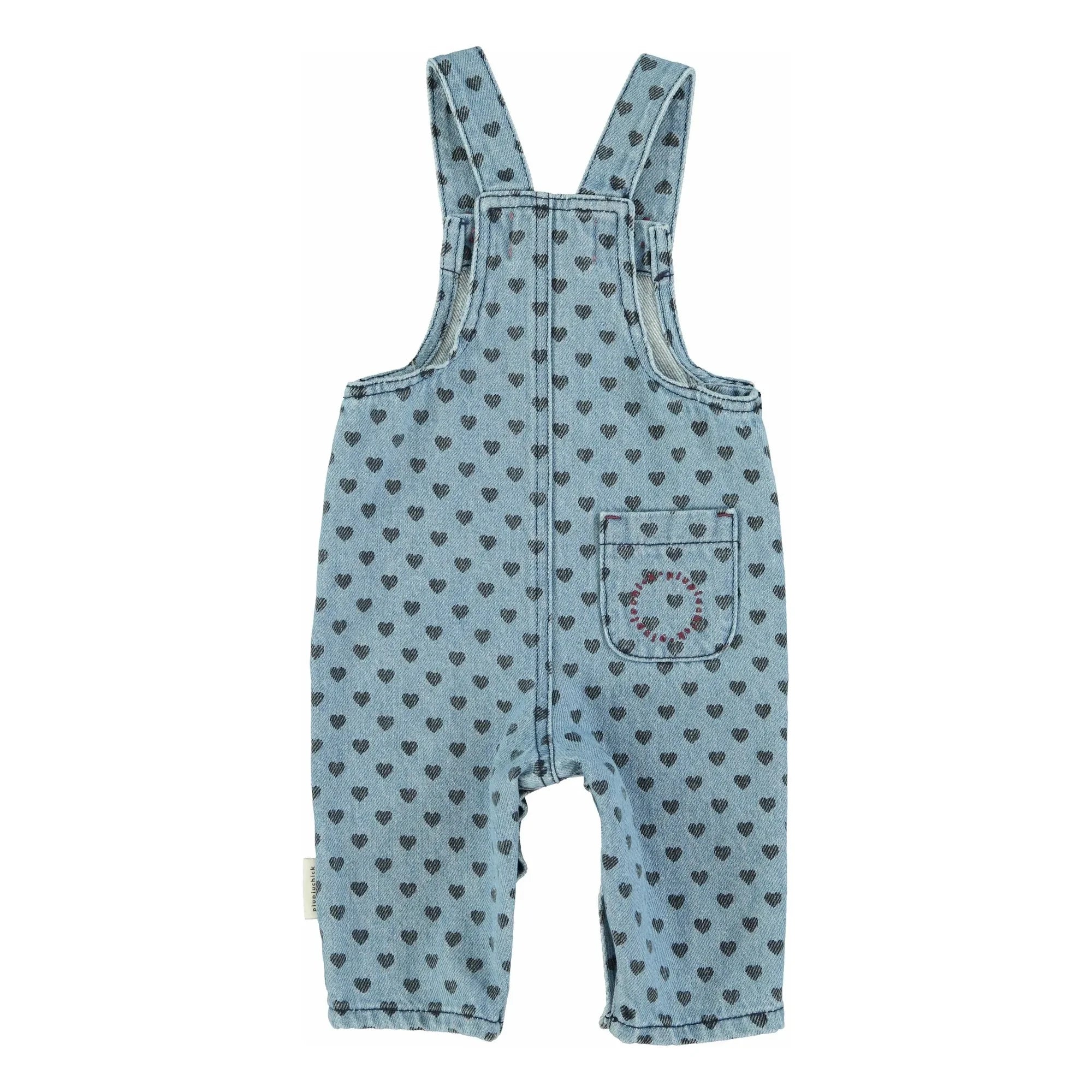Piupiuchick - Jean-hemline jumpsuit | Light Blue