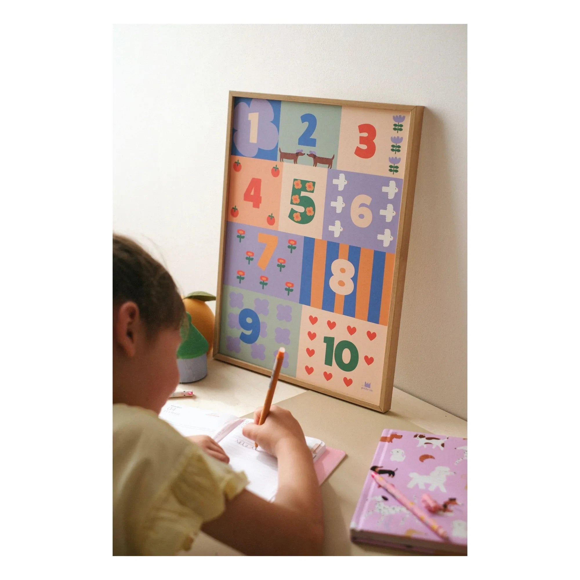 Ma petite vie - Number Poster