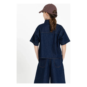 Finger in the Nose - Harper Denim Shirt | Dark Blue