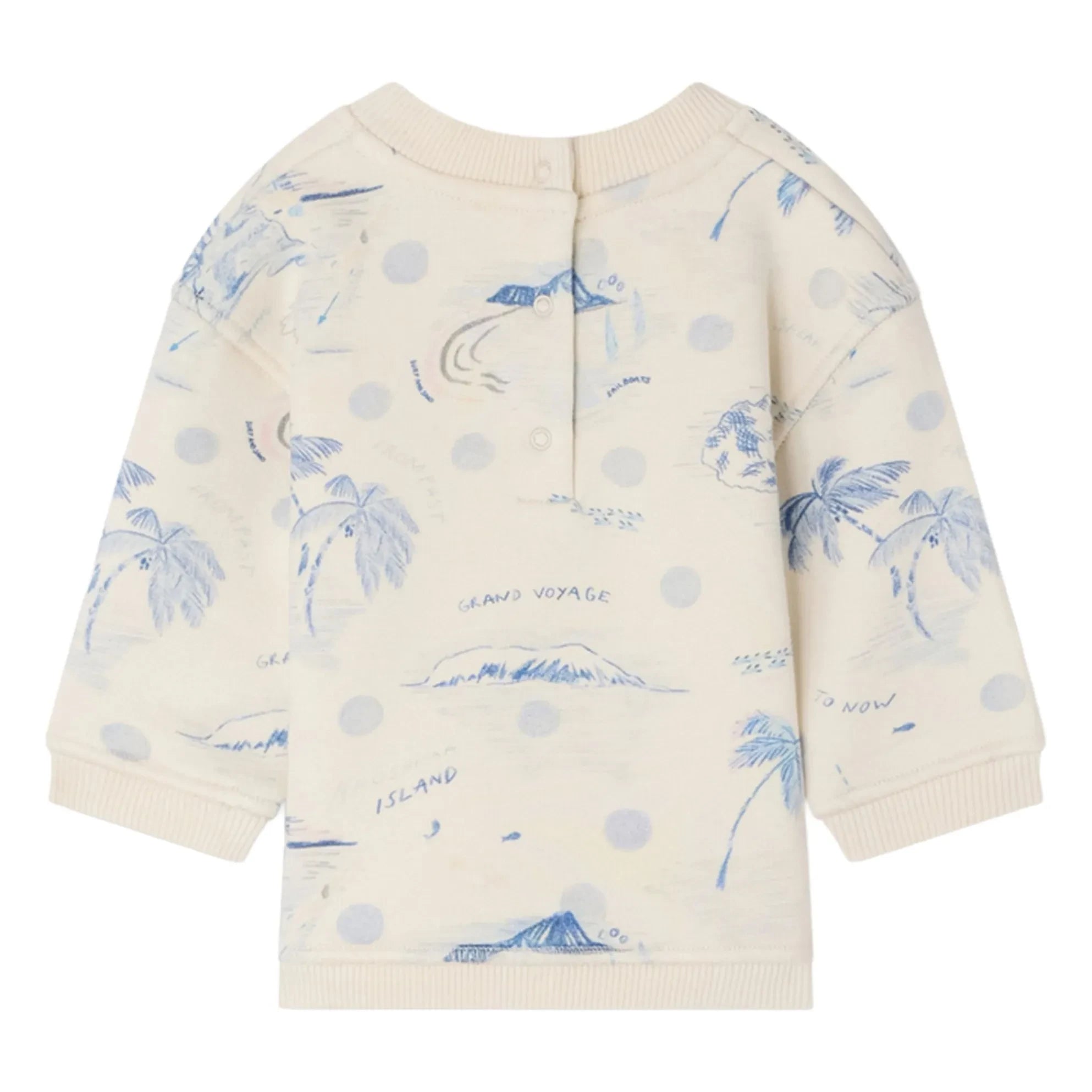Bonpoint - Dady Organic Cotton Sweatshirt | Ecru