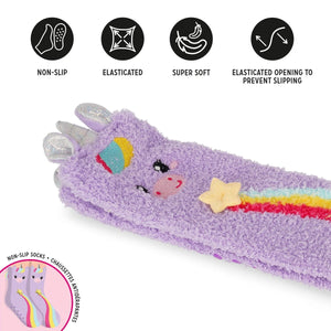 Legami - Non-slip Unicorn Socks for Adults - A Perfect Fit!