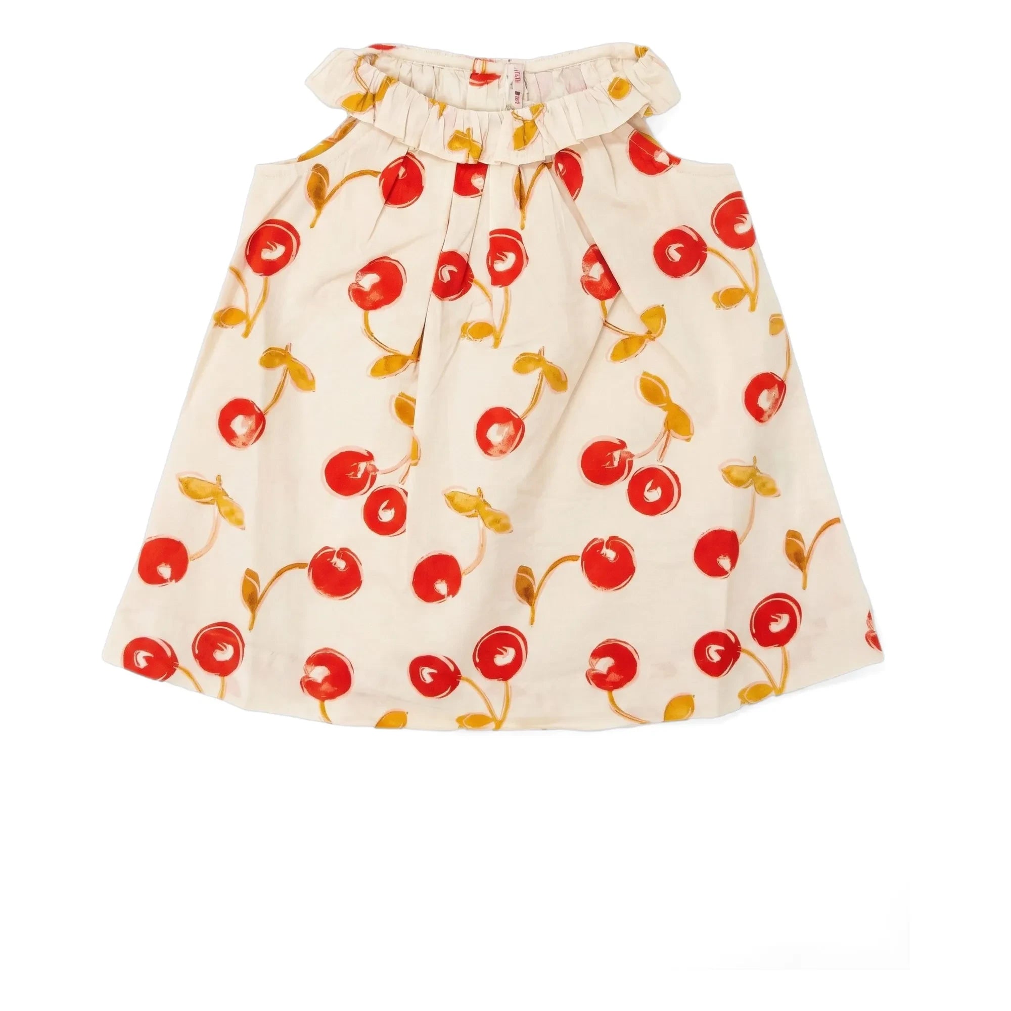 Bonpoint - Niniki Cerises organic cotton dress | Red