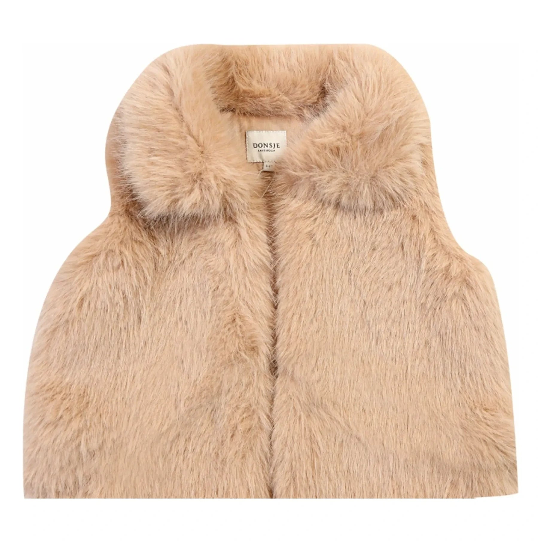 Donsje - Roswita Fur Vest | Peach