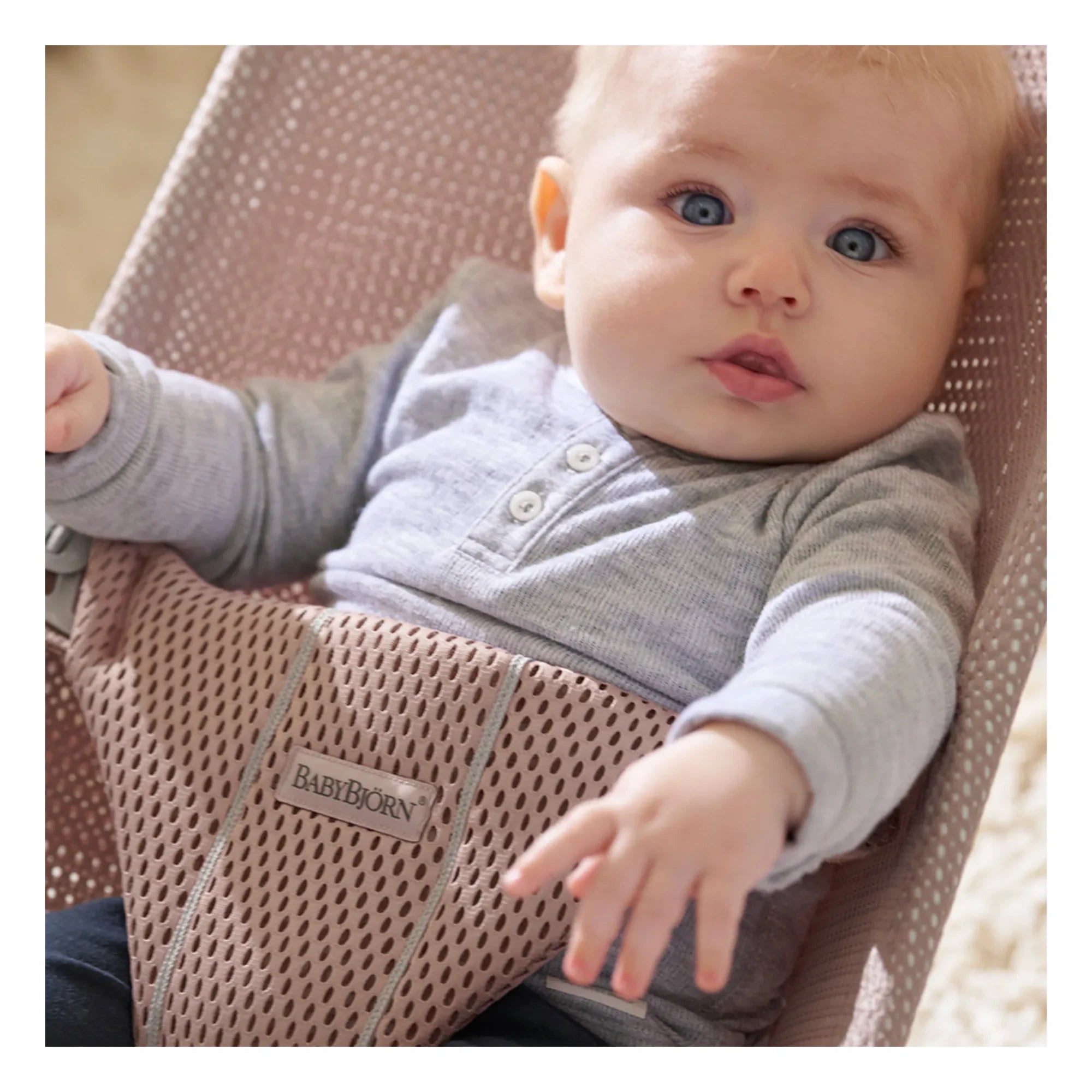 BabyBjörn - Bliss Mesh Baby Swing | Rosewood