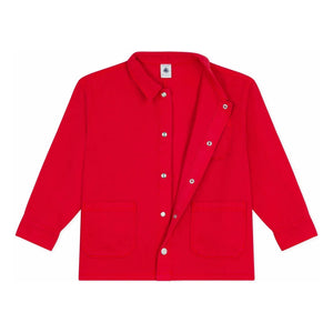 Petit Bateau - Denim Work Jacket | Vermillion