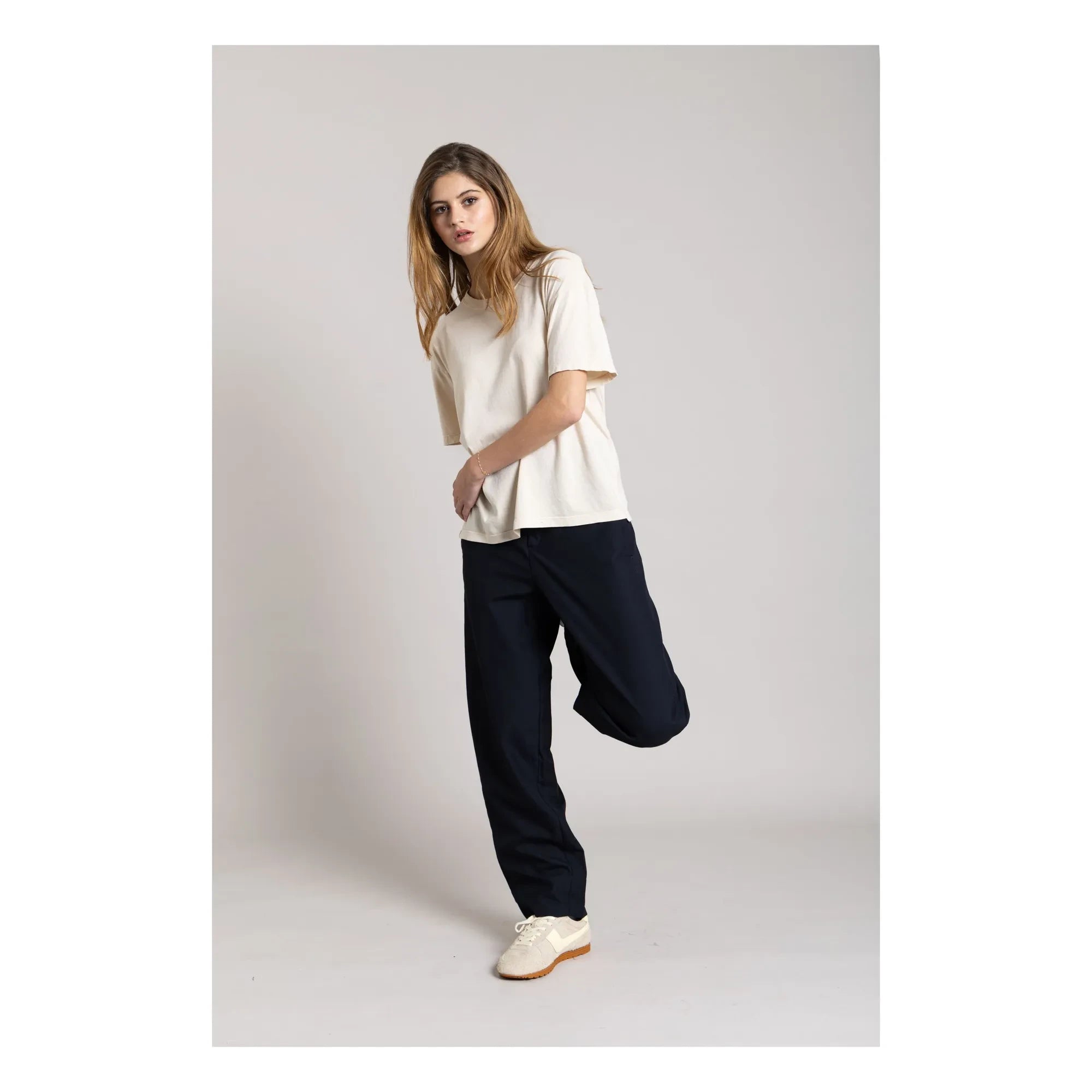 Smallable Woman - Hana Organic Cotton T-Shirt | Cream