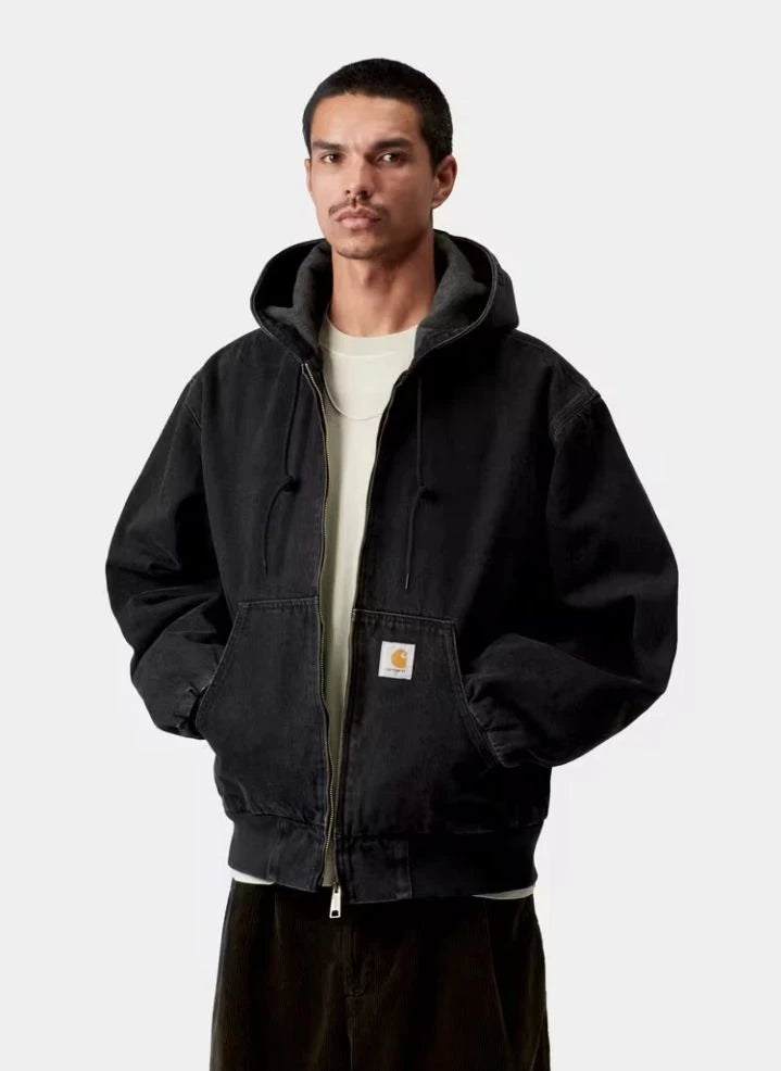 Carhartt WIP - OG Active Kapüşonlu Ceket | Siyah