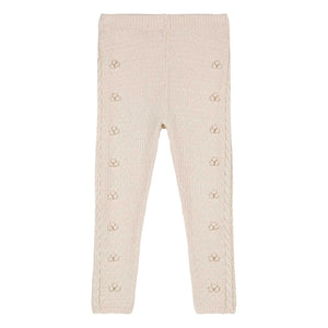 Louise Misha - Molda Ribbed Leggings | Cream