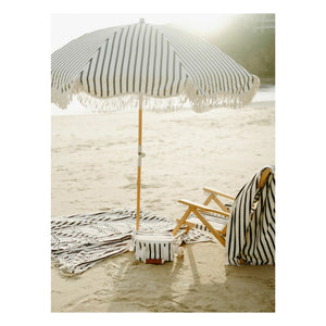 Business & Pleasure Co. - Premium Fringed Sun Umbrella | Black