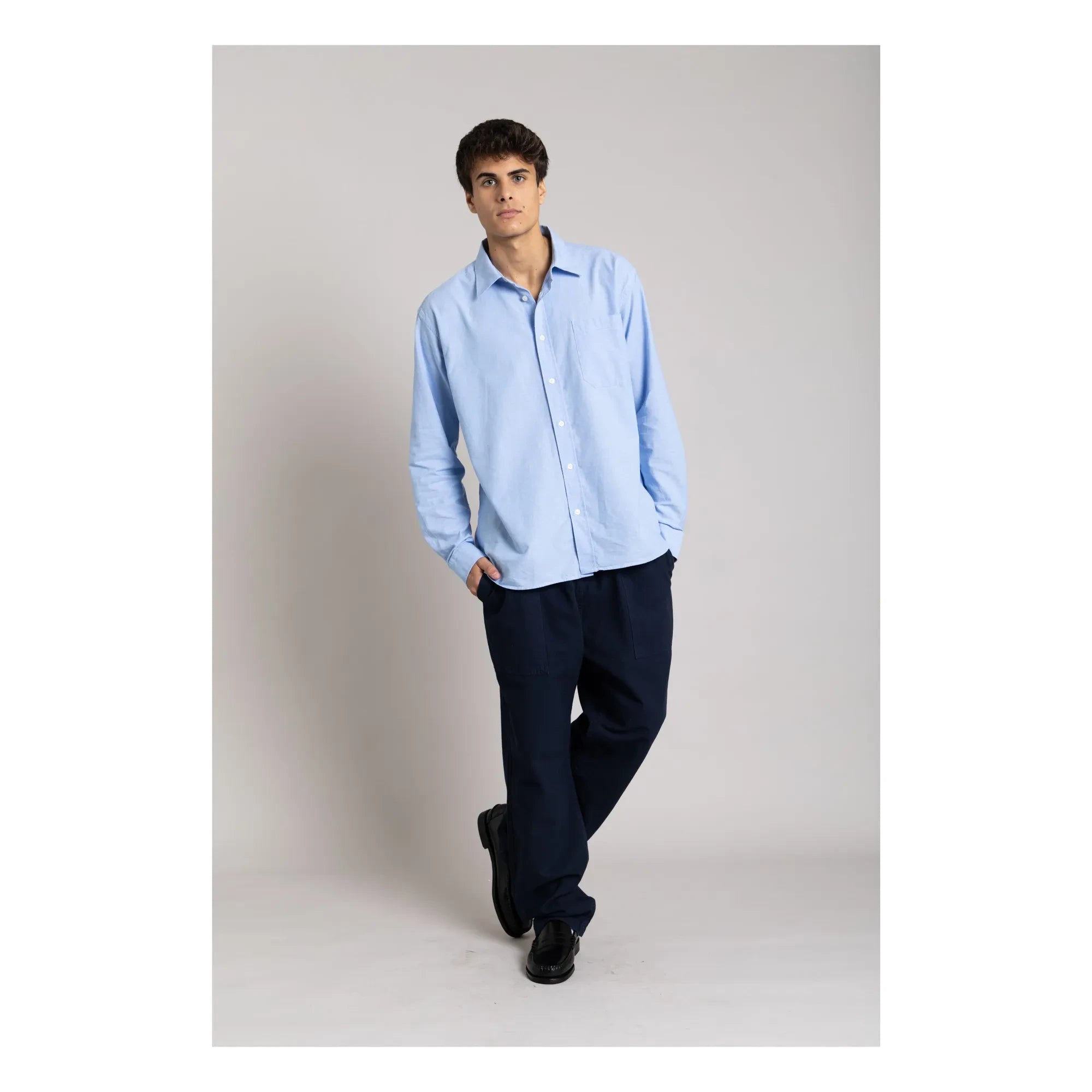 Smallable Man - Zola Oxford Shirt | Light Blue