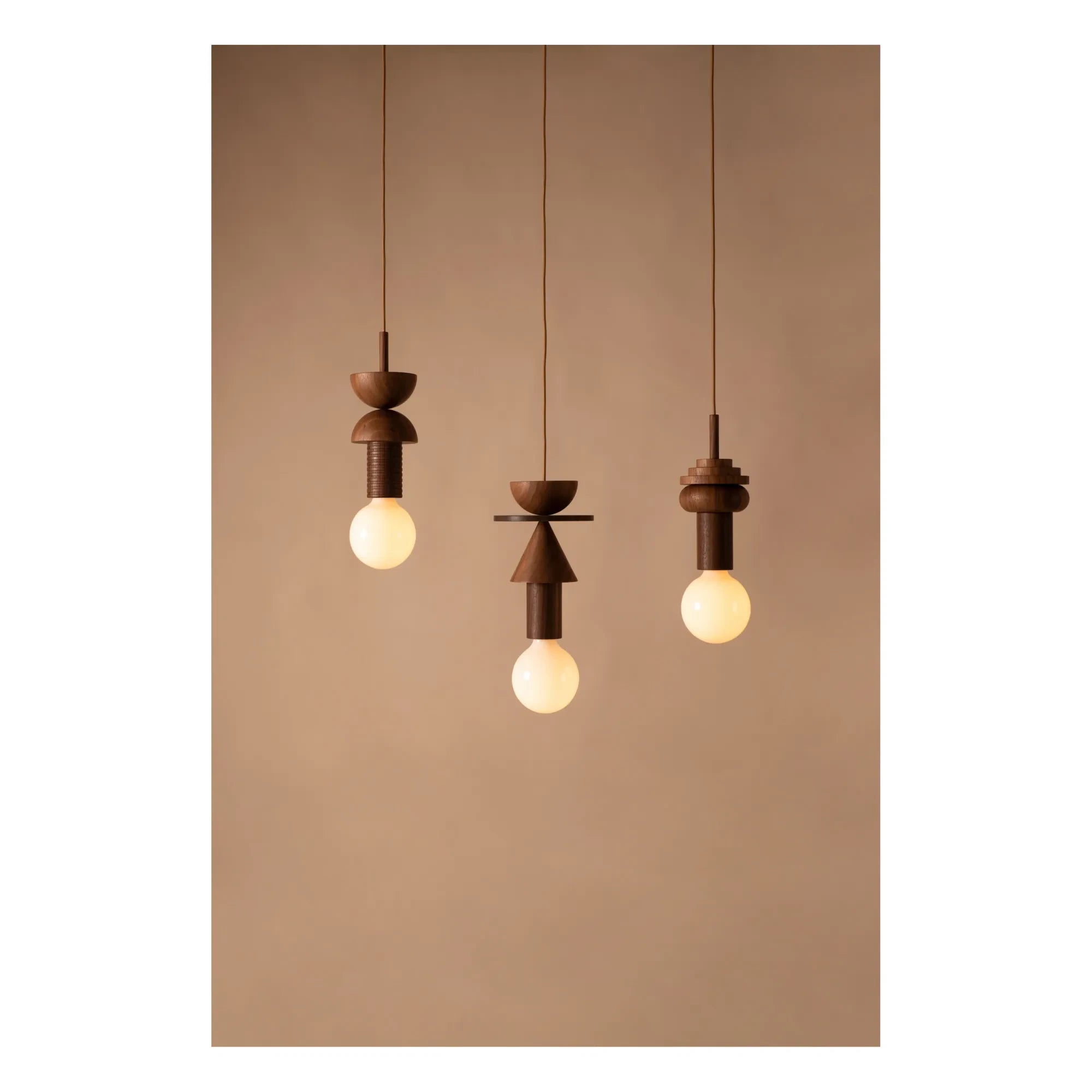Schneid Studio - Junit Copla Pendant Lamp | Walnut
