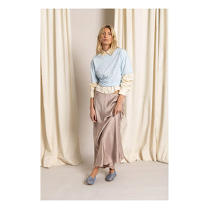 Smallable Woman - Hana Organic Cotton T-Shirt | Ice Blue