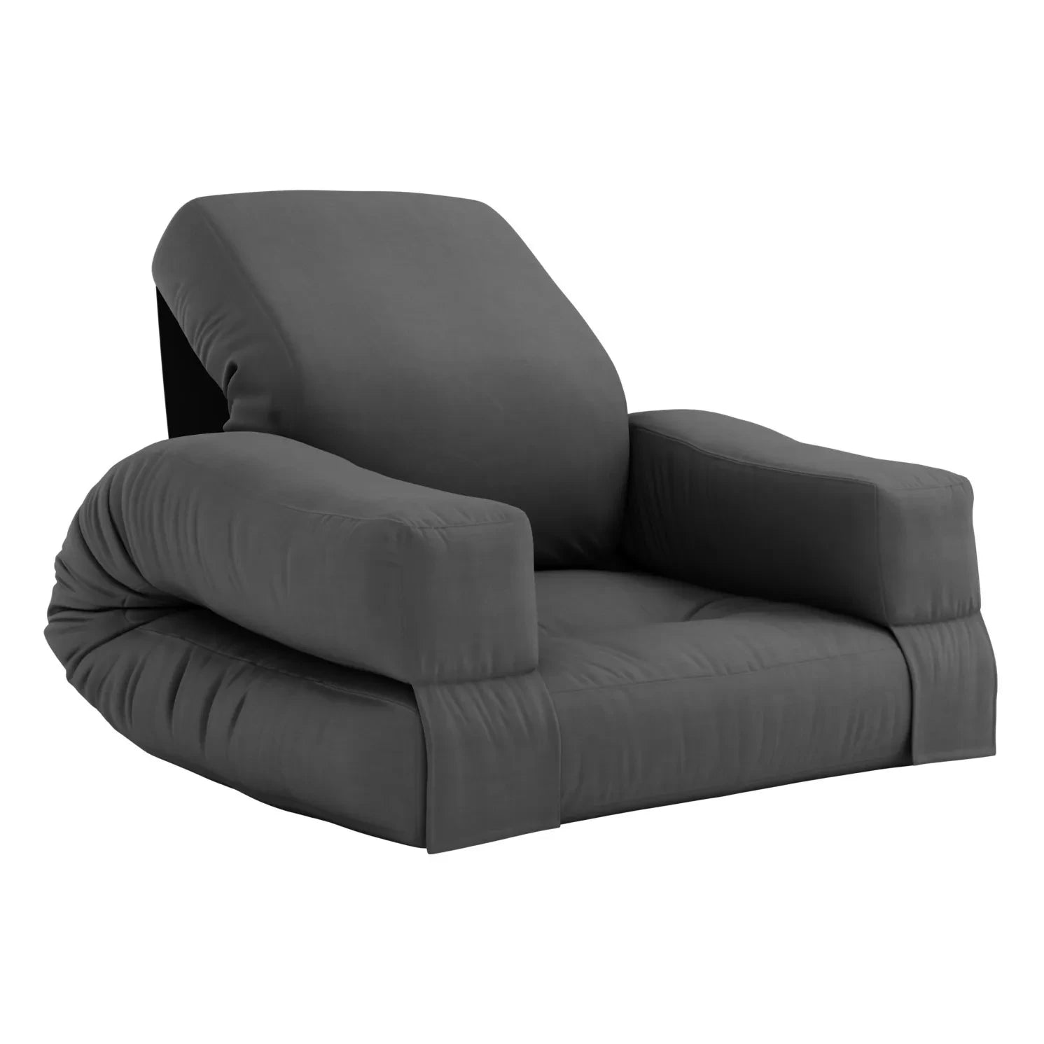Karup Design - Mini Hippo Children's Puff Armchair | Dark Gray