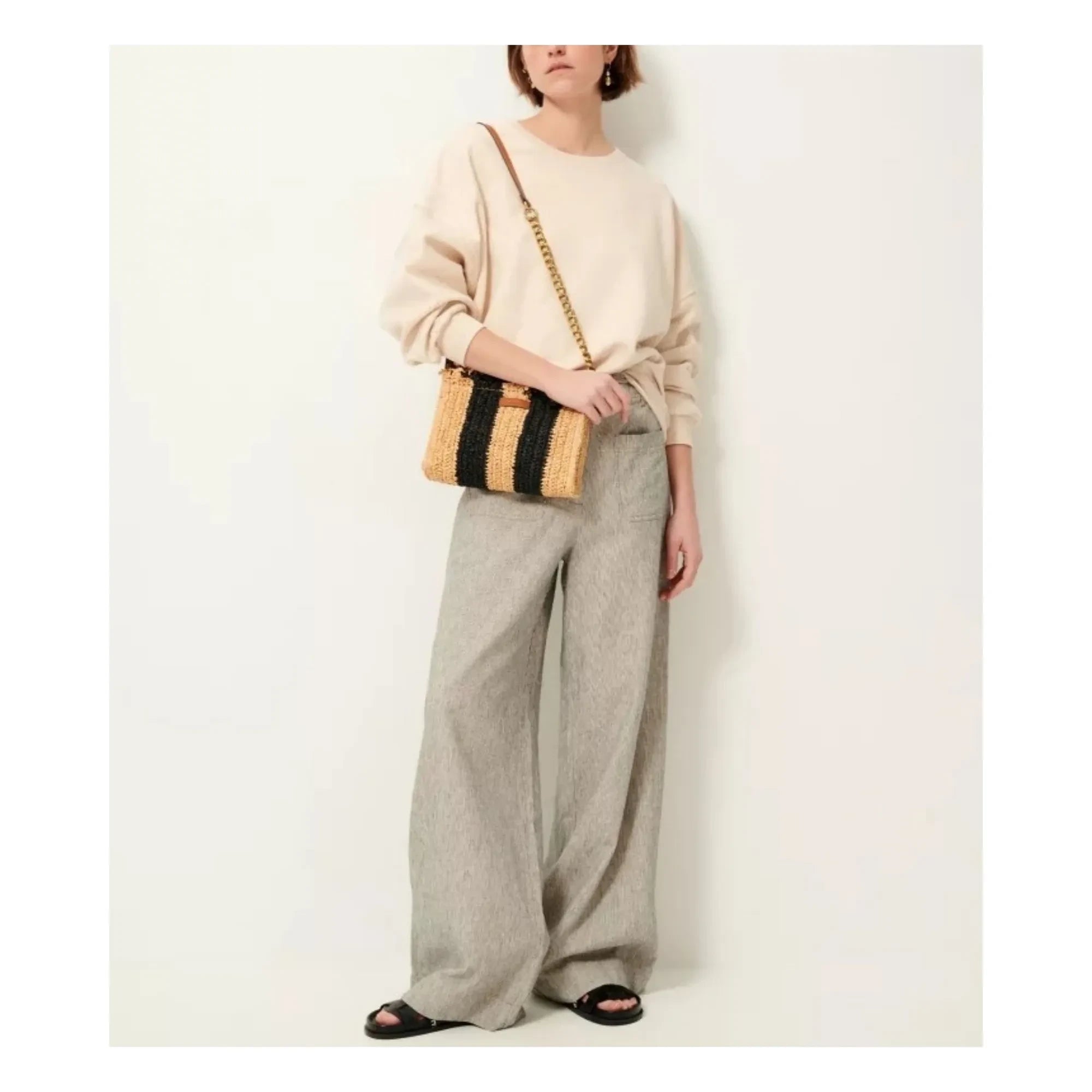 Sessùn - Oversize Chebbi sweatshirt | Ecru