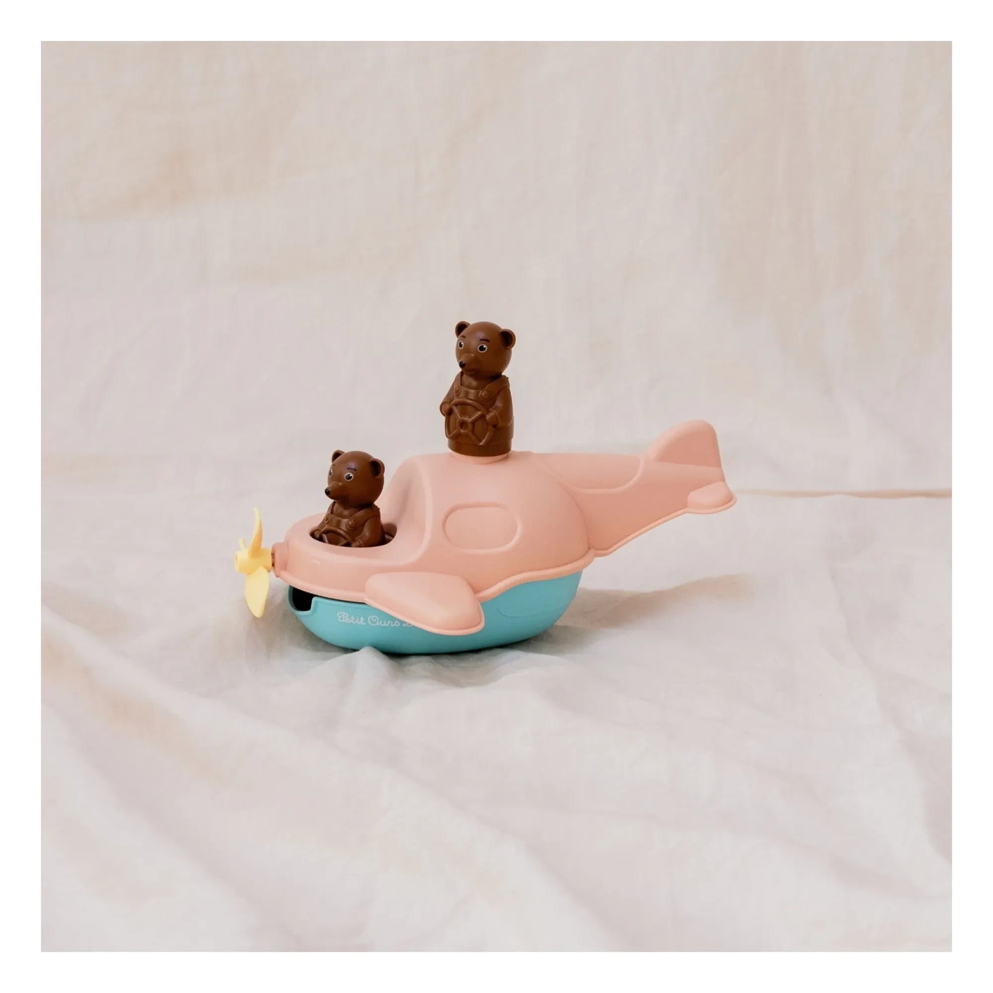 Simple - Small Brown Bear | Peach