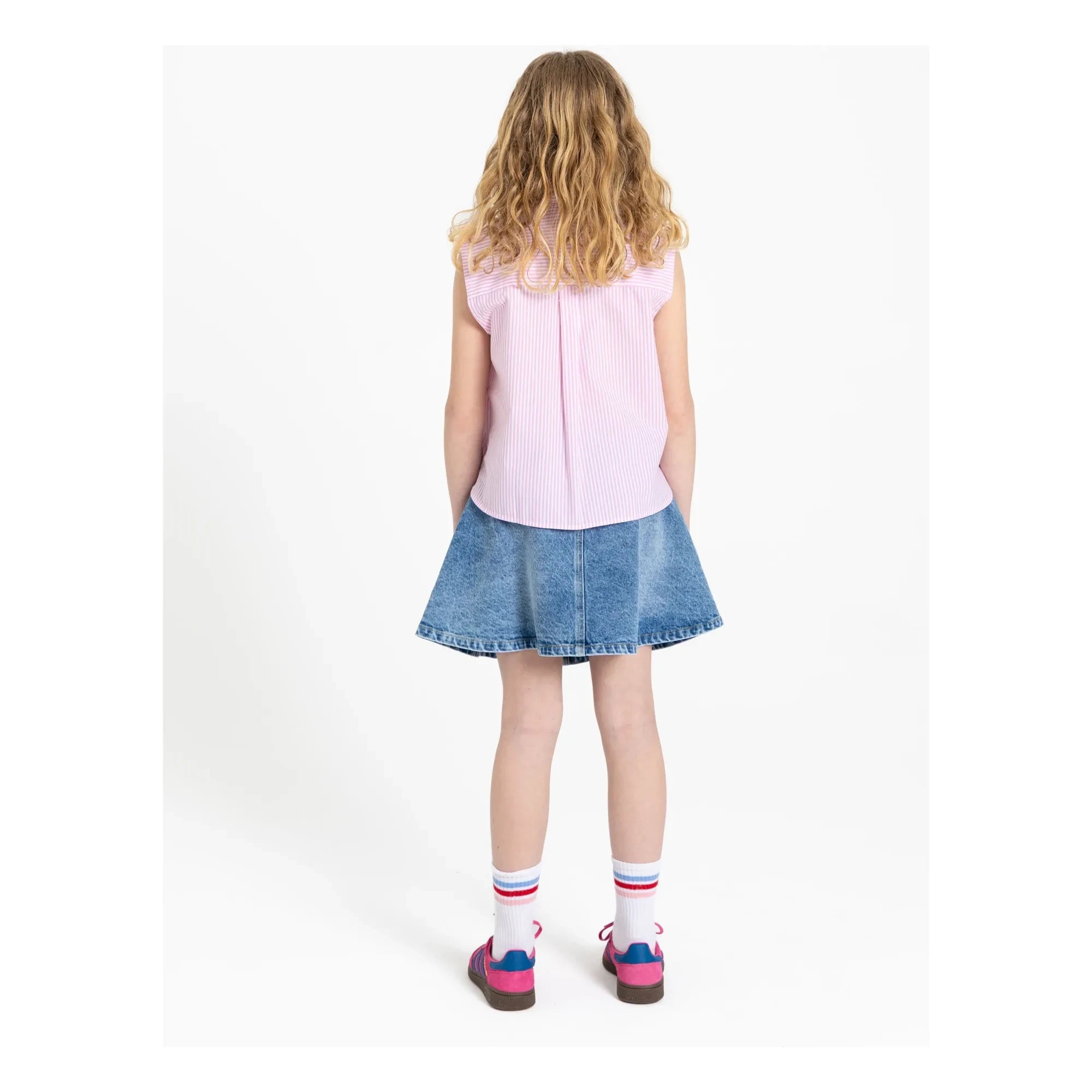 Finger in the Nose - Denim Joplin Skirt | Blue