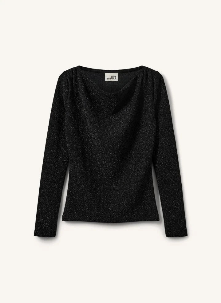 Sofie Schnoor - Cillysy Sequin Blouse | Black