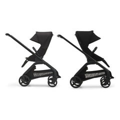 Bugaboo - Bugaboo Dragonfly Şehir Bebek Arabası tam şasi siyah | Siyah