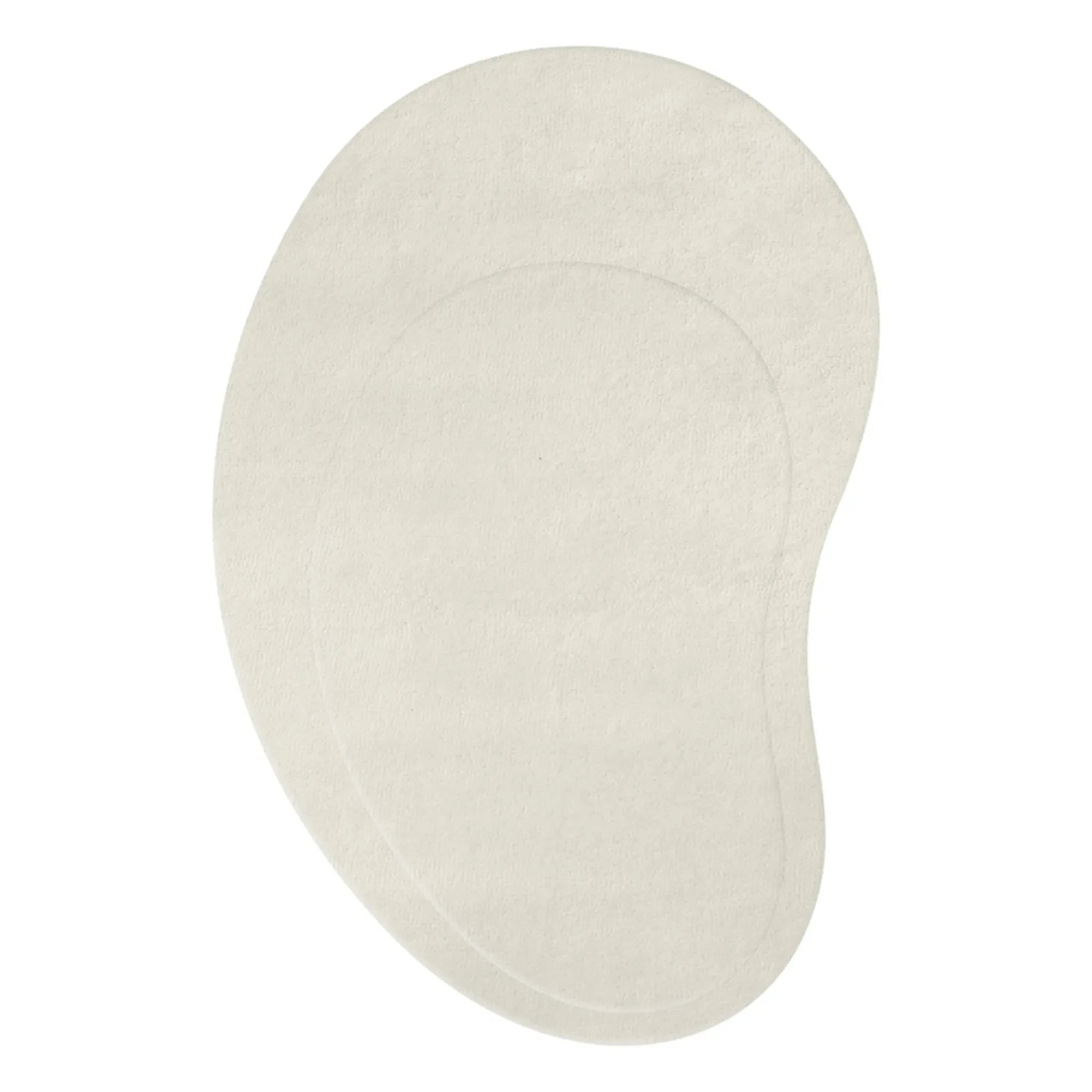 Layered - Remnant Wool Rug | White