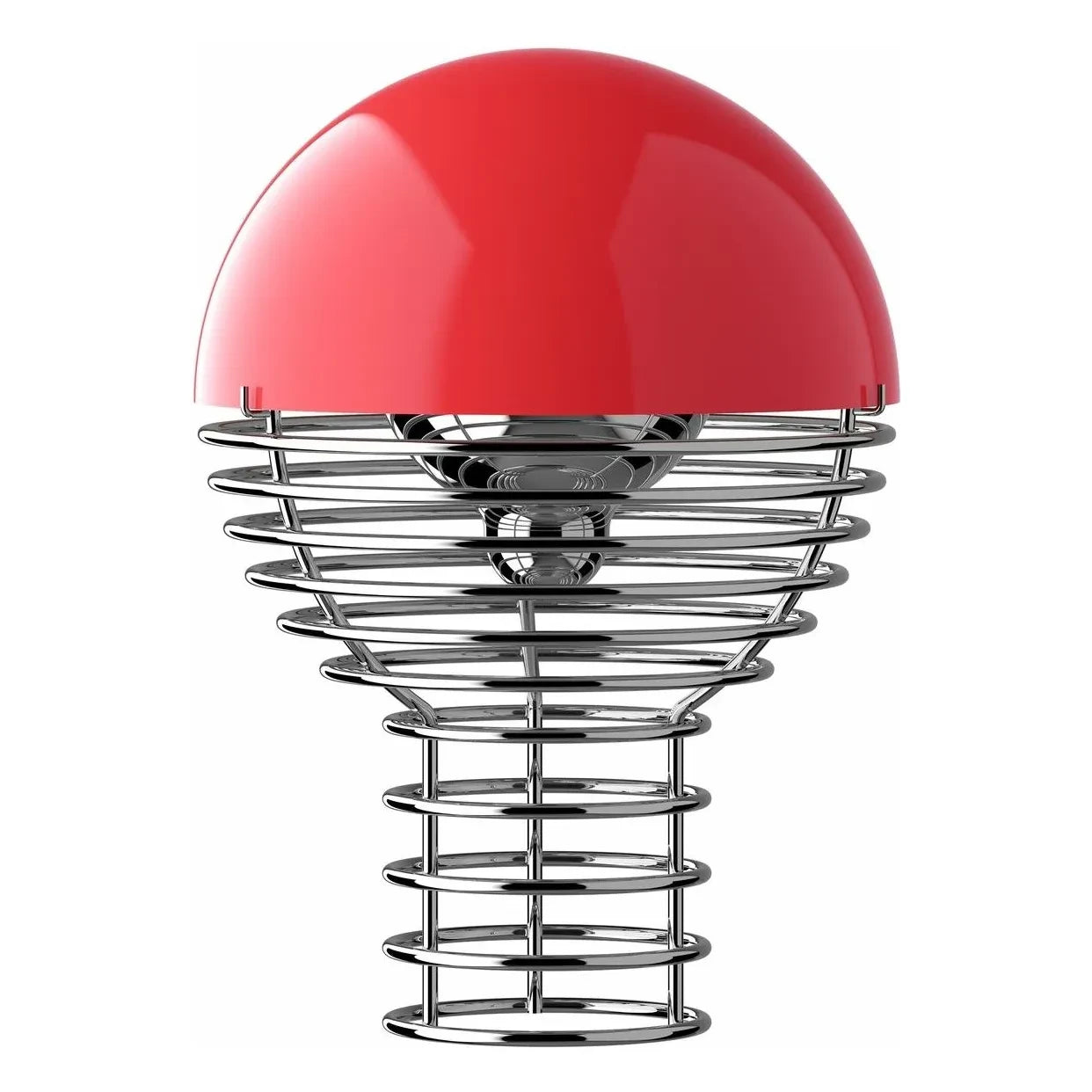 Verpan - Wire nomad lamp Ø18 cm | Red