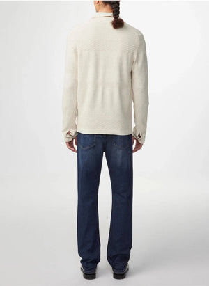 NN.07 - Troy 6575 Cotton and Linen Jacket | Natural
