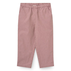 Copenhagen Colors - Organic Cotton Checked Trousers | Dusty Pink