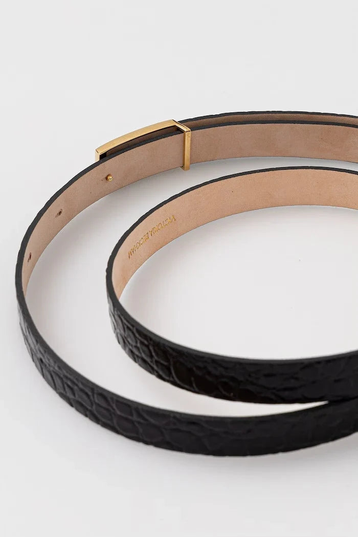 Victoria Beckham Dorian Women's Leather Belt