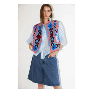 Lollys Laundry - Thousand Cotton Jacket | Blue