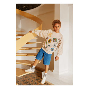 Molo - Bermuda Denim Art | Blue