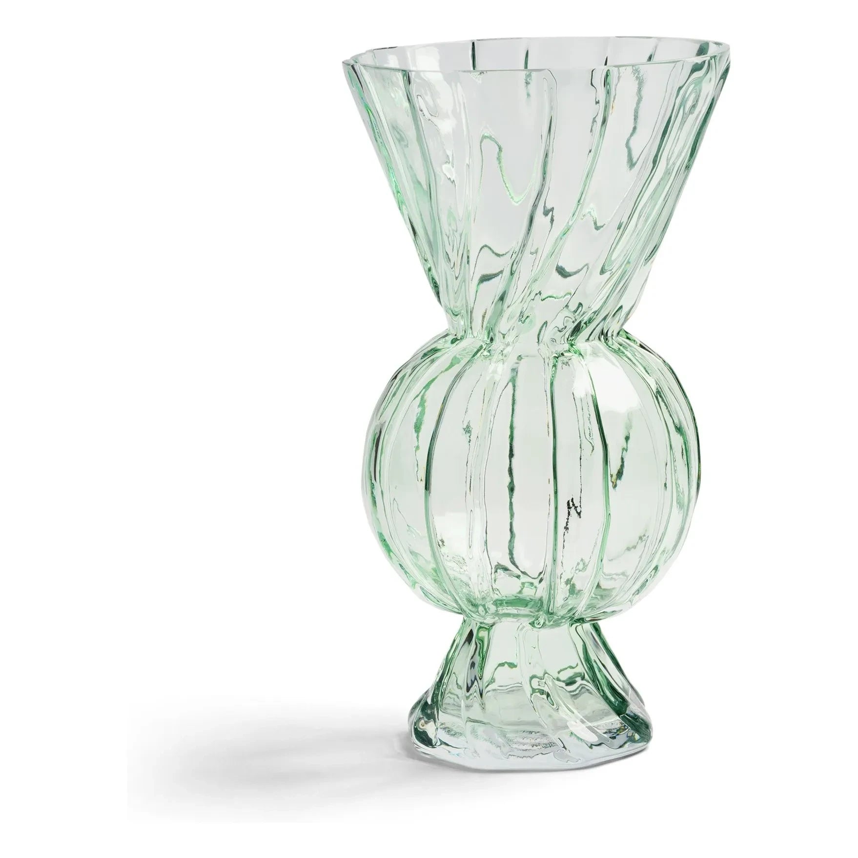 &Klevering - Rombic Glass Vase | Green