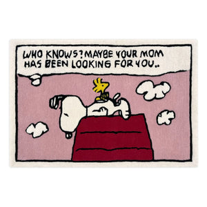 Maison Deux - Peanuts Comic halı | Pembe