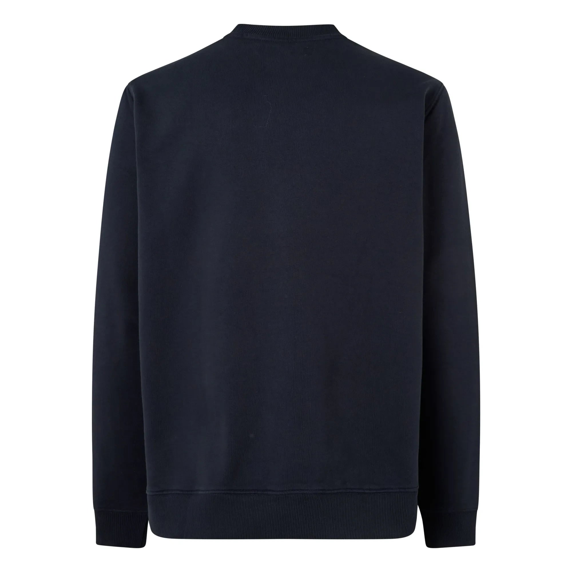 Samsoe Samsoe - Norsbro Organic Cotton Round Neck Sweatshirt | Dark Blue