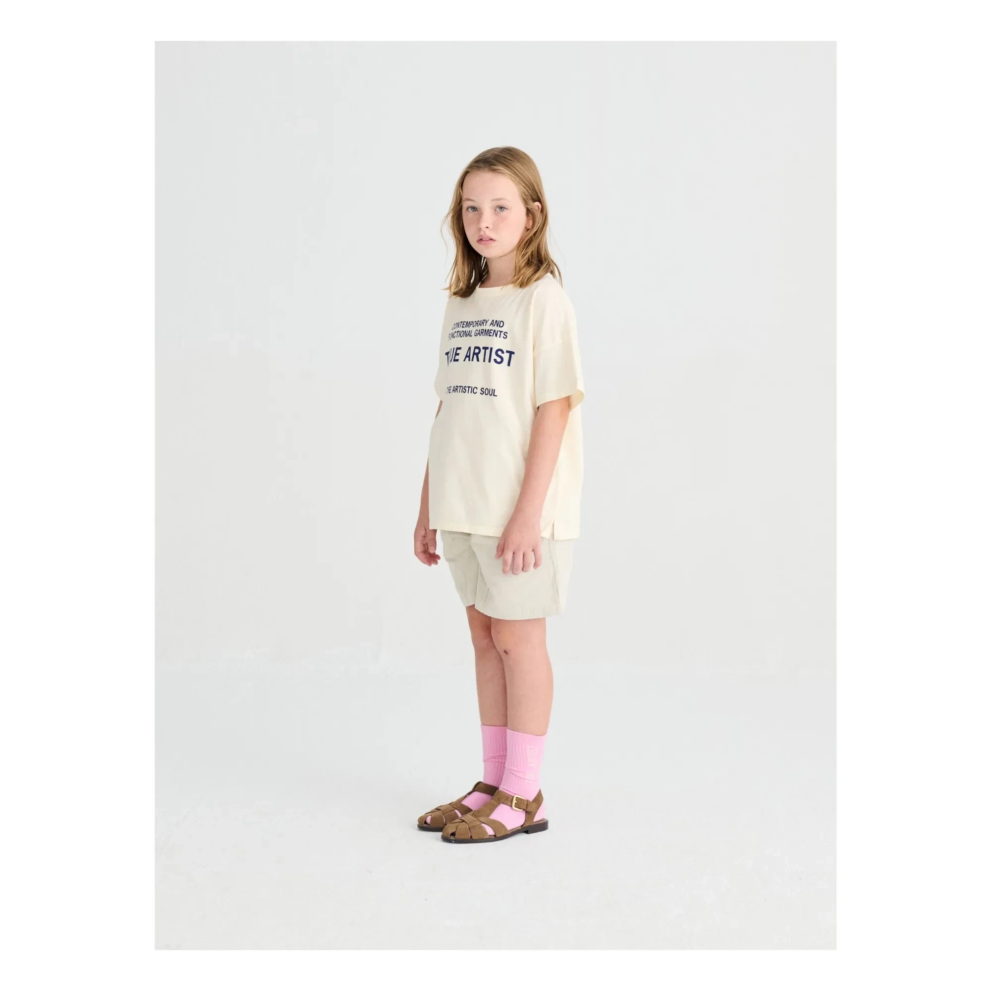 True Artist - Short No.13 Recycled Cotton | Gray Melange