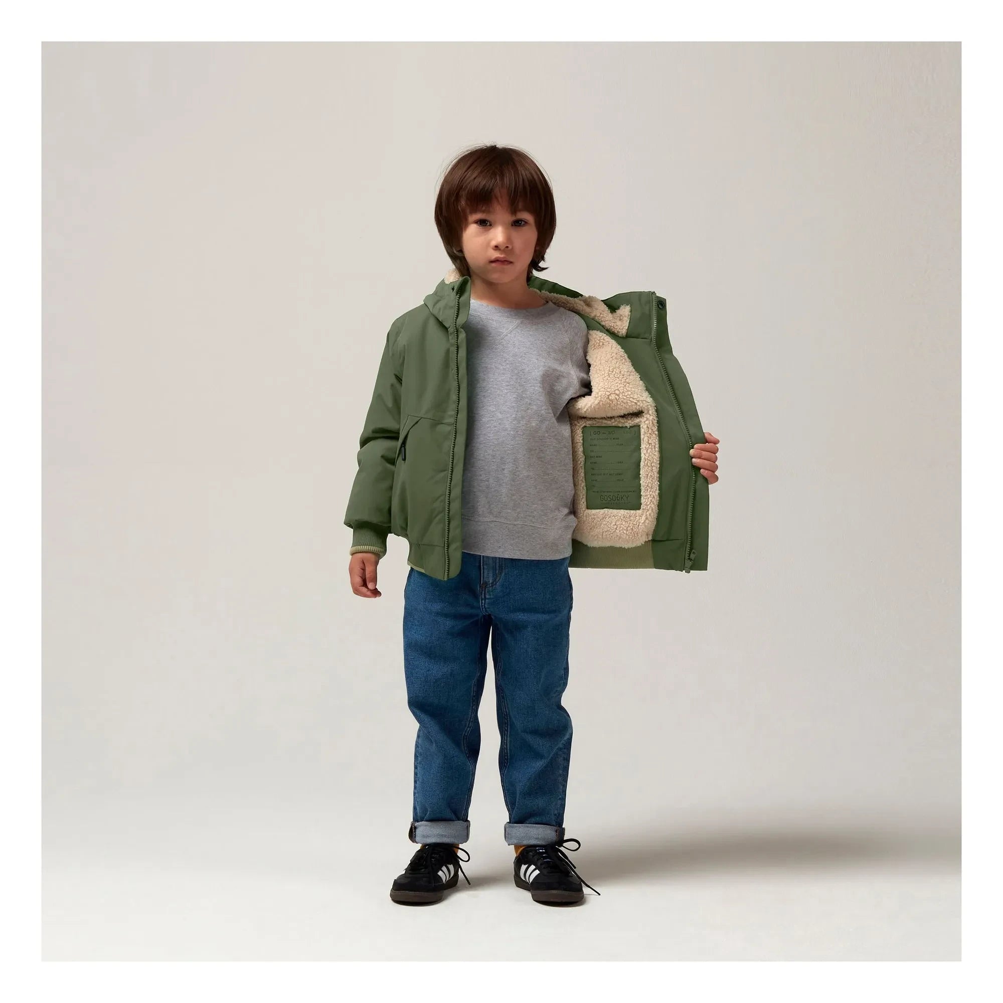 Gosoaky - Tiger Feet Waterproof Jacket | Khaki
