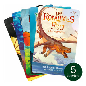 Yoto Player - Kingdoms of Fire Cards - Pack of 5