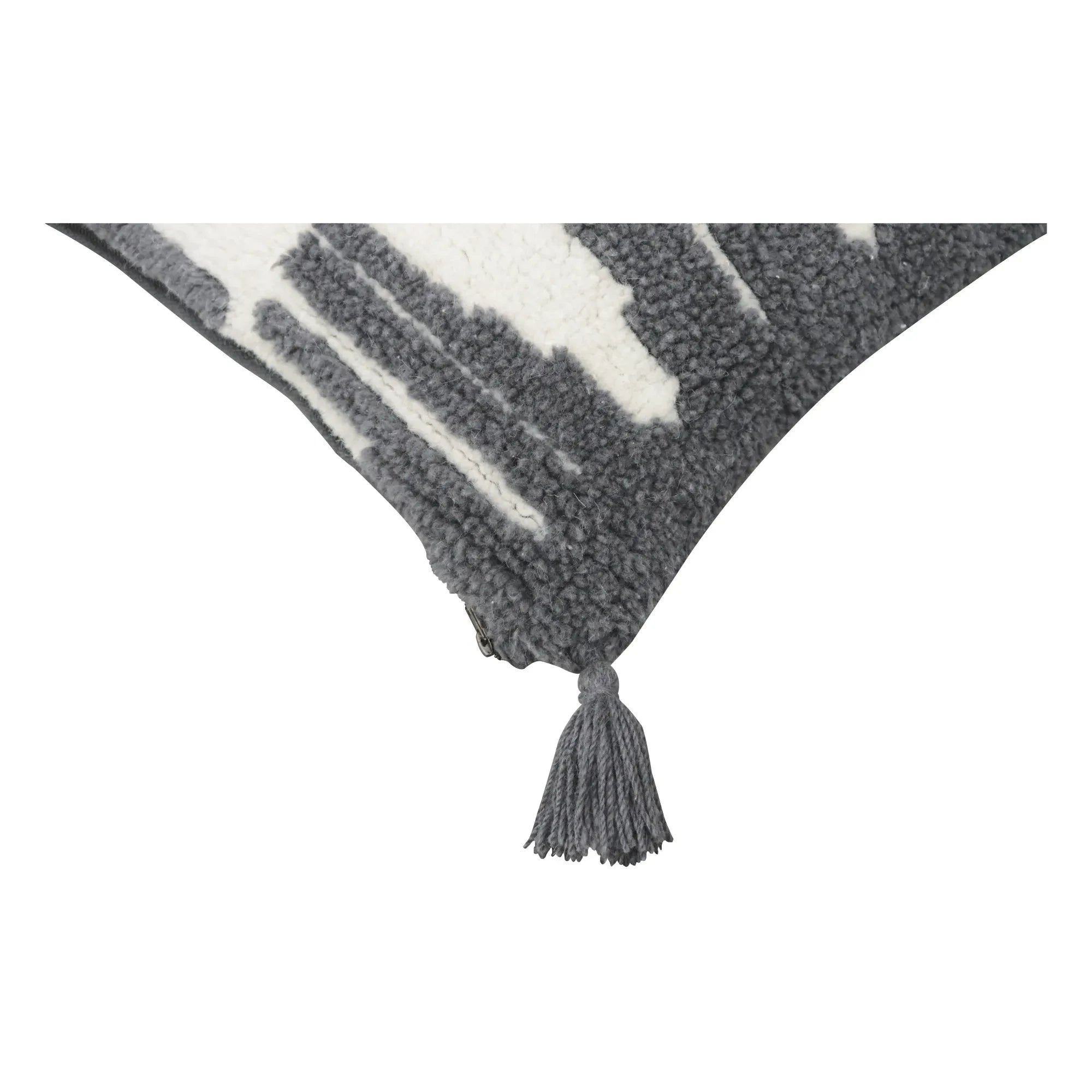 Lorena Canals x Smallable - Zagros Square Cushion - Smallable x Lorena Canals | Charcoal grey