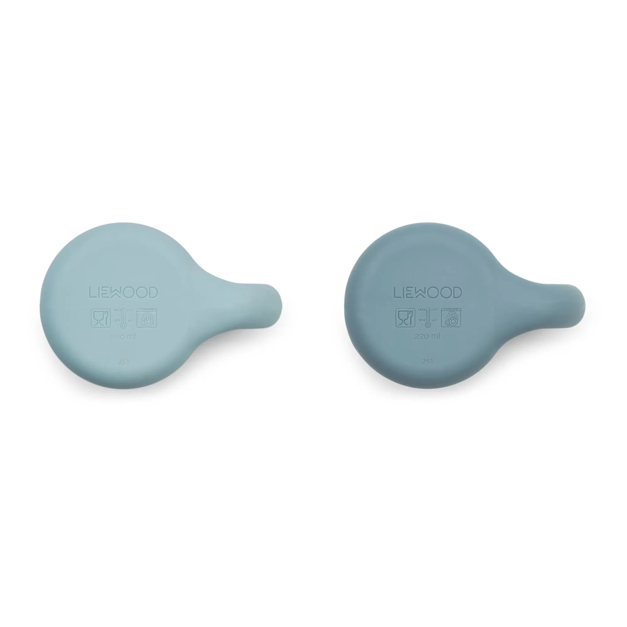Liewood - Kylie Silicone Cups - Set of 2 | Blue