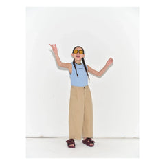 Main Story - Barrel Organic Cotton Pants | Beige