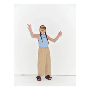 Main Story - Barrel Organic Cotton Pants | Beige