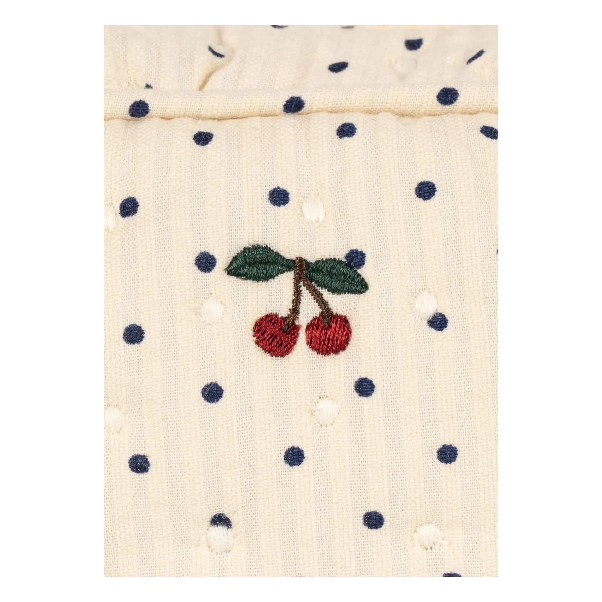 Konges Sløjd - Estate Dot Cosmetic Bag | White