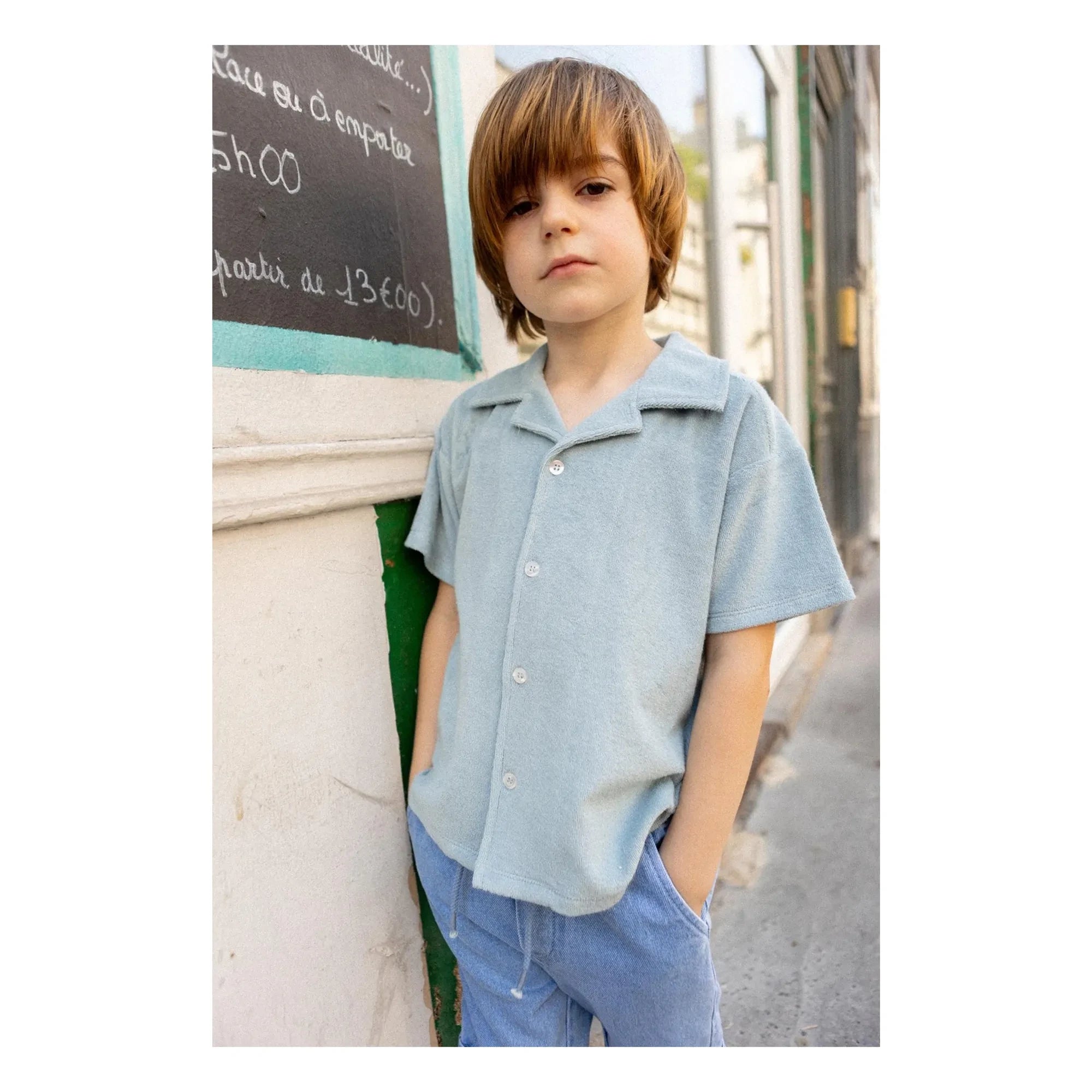 Louis Louise - Magnum Sponge Shirt | Light Blue