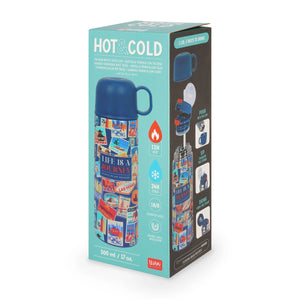 Legami - Thermos and Cup - Hot and Cold - Travel Stickers