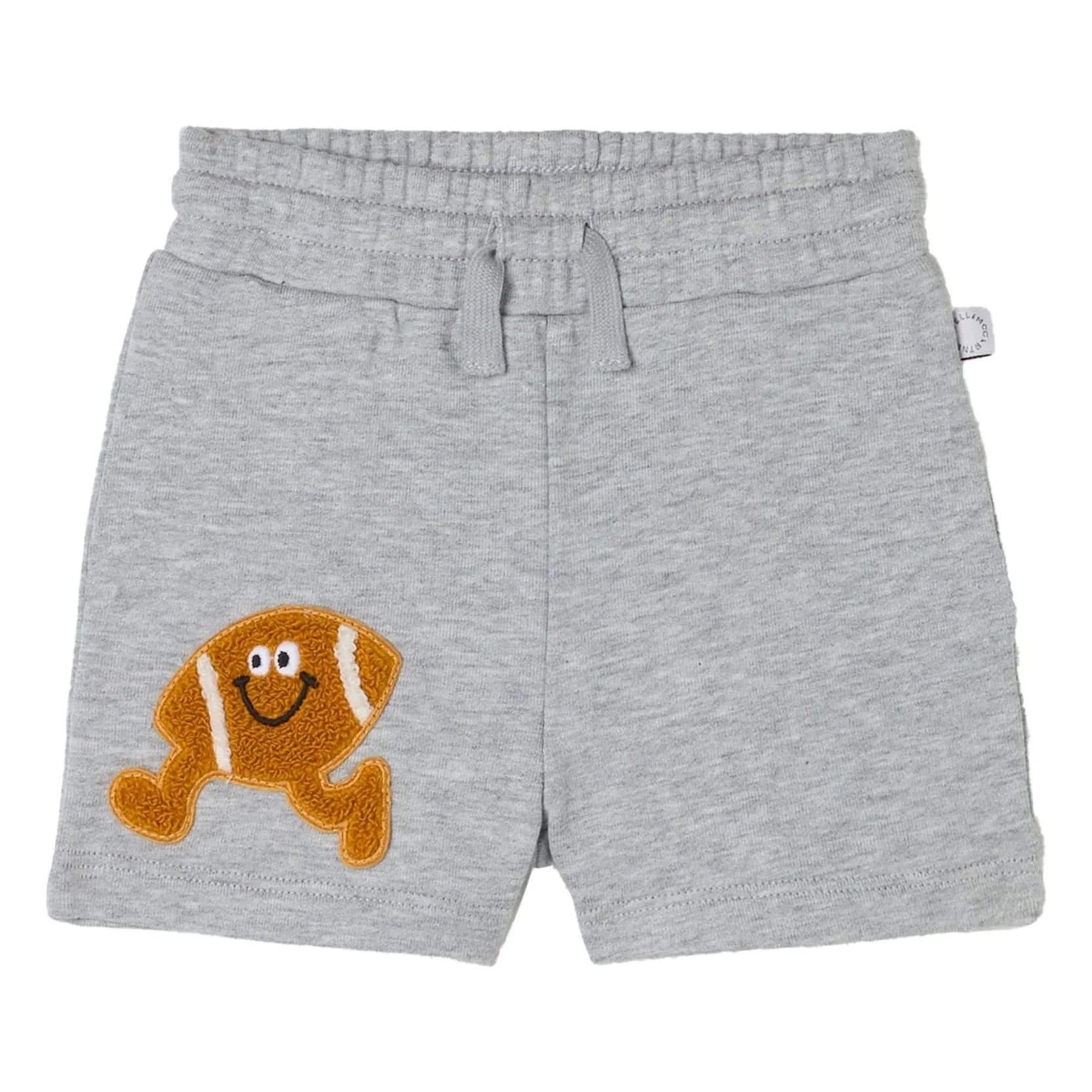Stella McCartney Kids - Heather Gray Rugby Shorts