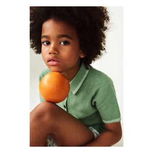 FUB - Polo Piqué Fine Knit Organic Cotton | Green