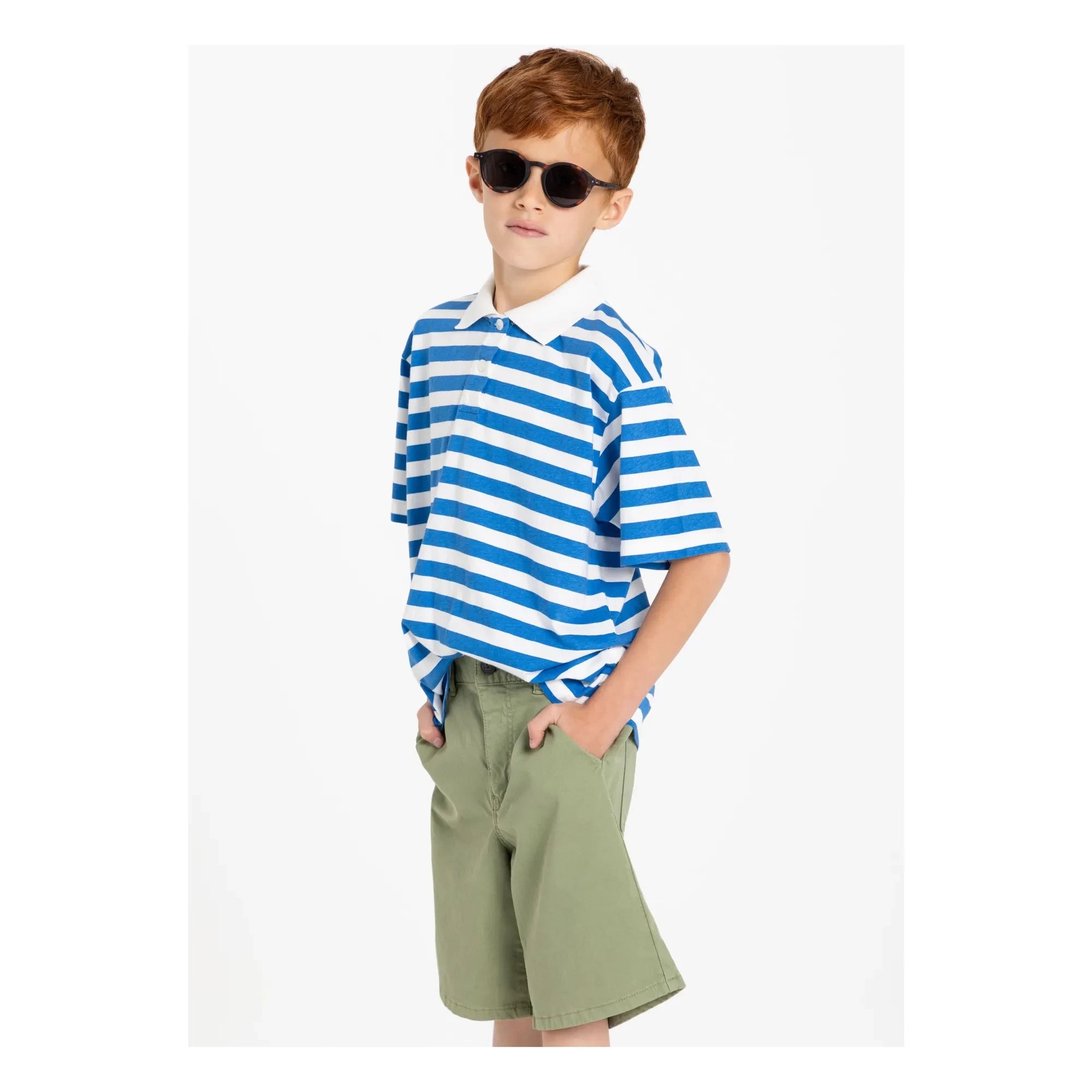 Smallable Kid - Skye Chino Shorts | Khaki