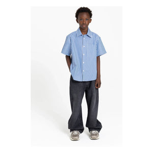 Finger in the nose - Rogue Striped Shirt | Blue