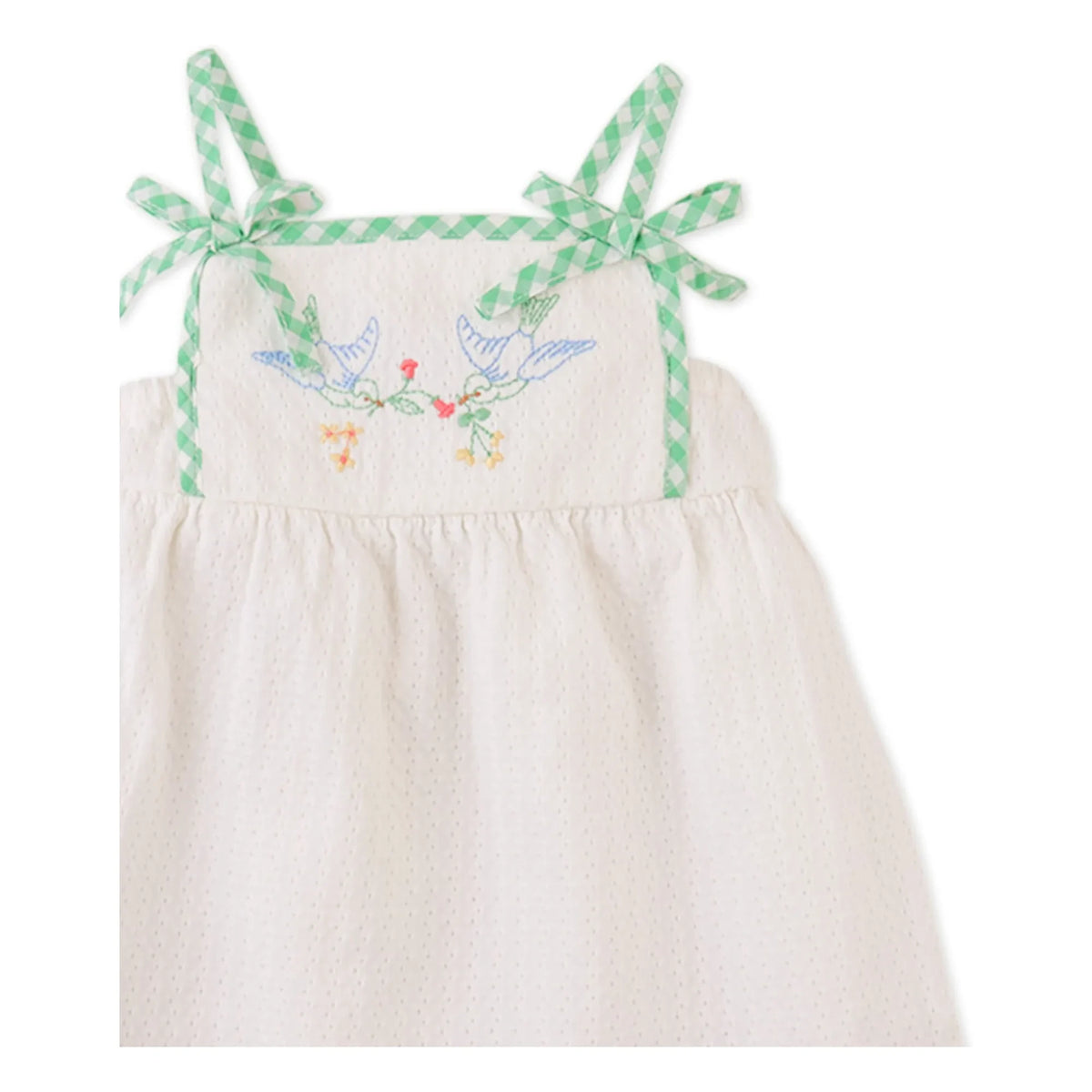 Gingersnaps - Aviana Embroidered Dress | White