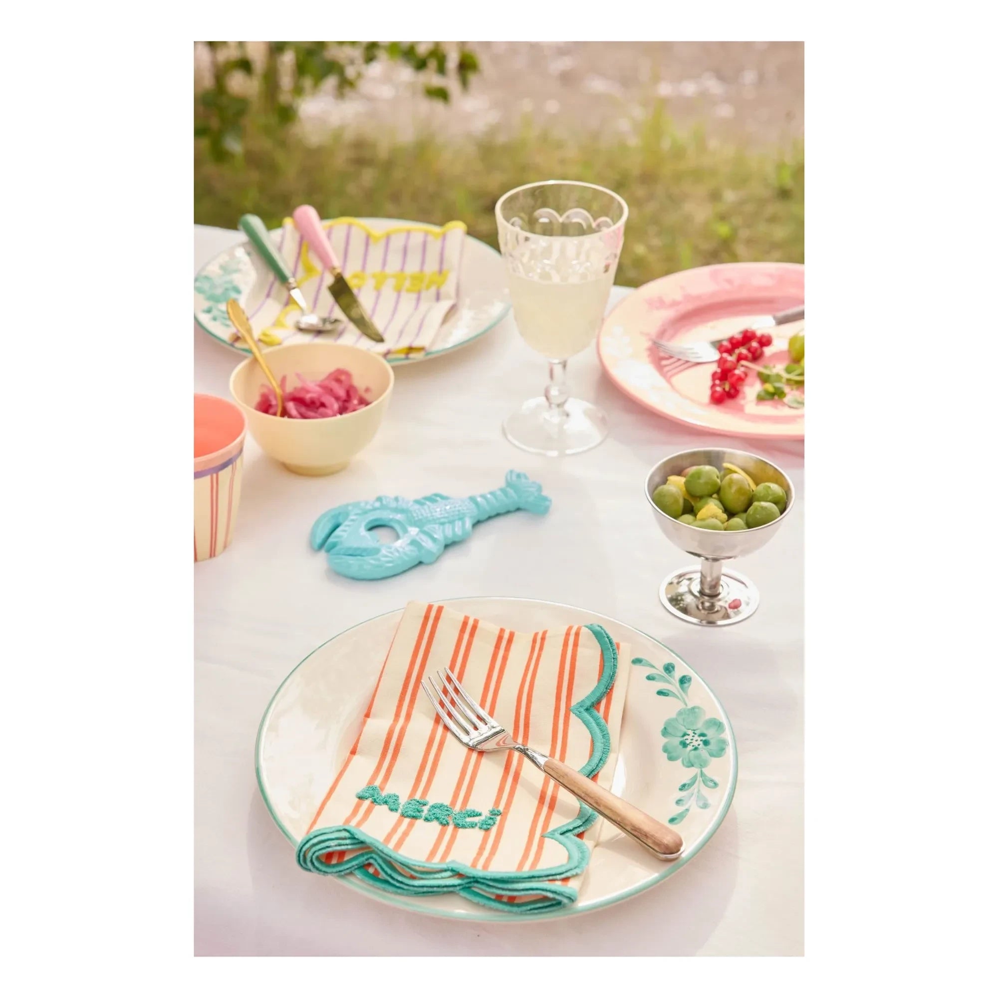 Rice - Napkin Thank You | Orange