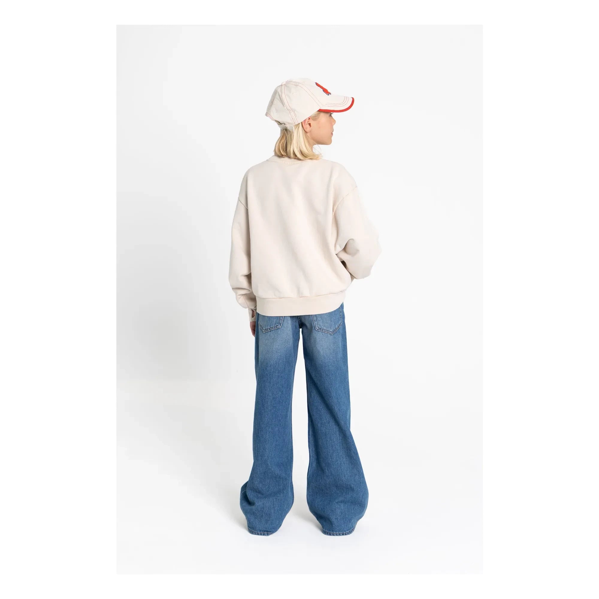 Smallable Kid - Maia Organic Cotton Sweatshirt | Cream