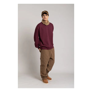 Smallable Man - Organic cotton sweatshirt | Aubergine